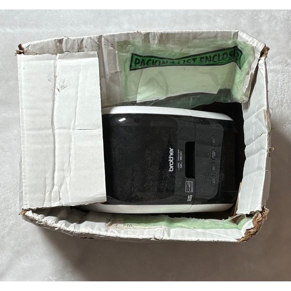 Brother QL-800 High-Speed Professional Thermal Label Printer Black White USB